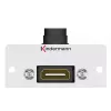 Kindermann Konnect 50 alu zásuvka HDMI, modulárny predný panel so zacvakávaním