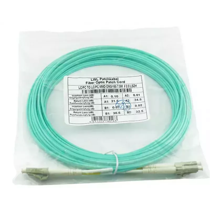BlueOptics SRCABLE5M-BO InfiniBand optický kábel 5 m LC béžový