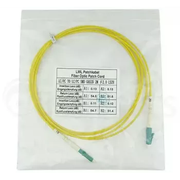 BlueOptics SFP2121BU2MM InfiniBand sklenené vlákno kábel 2 m LC žltý