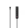 Hama 00223064 predlžovací kábel 4 m 4 AC zásuvky exteriérový čierny