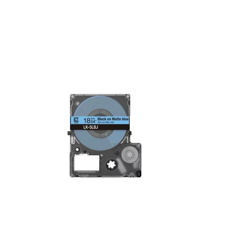 Etiketová páska Epson LK-5LBJ čierna modrá termotransfer 1,8 cm