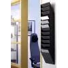 Stojan na prospekty Durable FLEXIBOXX 12 priehradok čierny