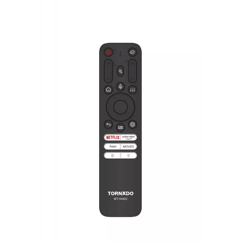 TORNADO 65US4301X | 65” 4K bezrámový WebOS Smart TV s hlasovým ovládačom