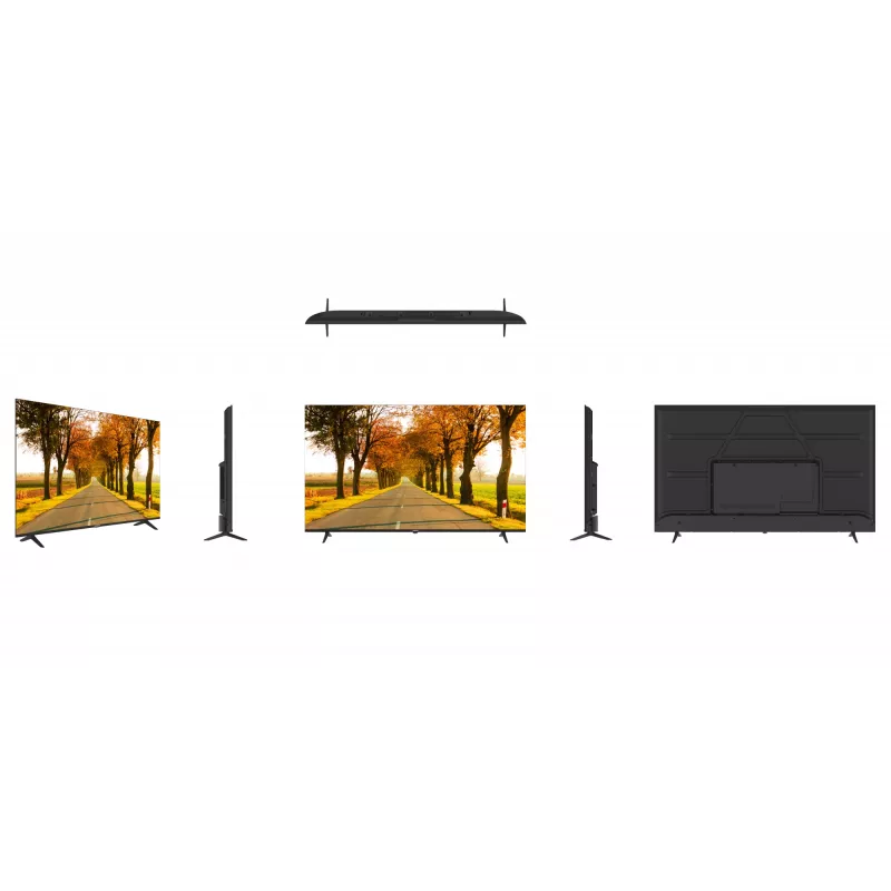 TORNADO 65US4301X | 65” 4K bezrámový WebOS Smart TV s hlasovým ovládačom