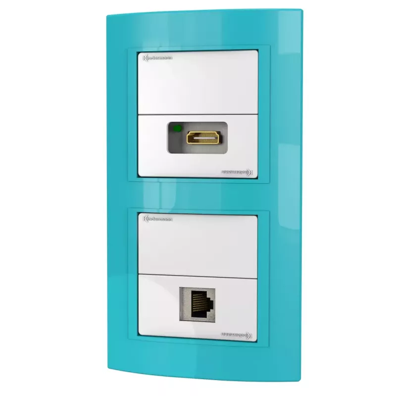Kindermann Konnect design click HDMI vysielač (HDBaseT, až do 70 m)