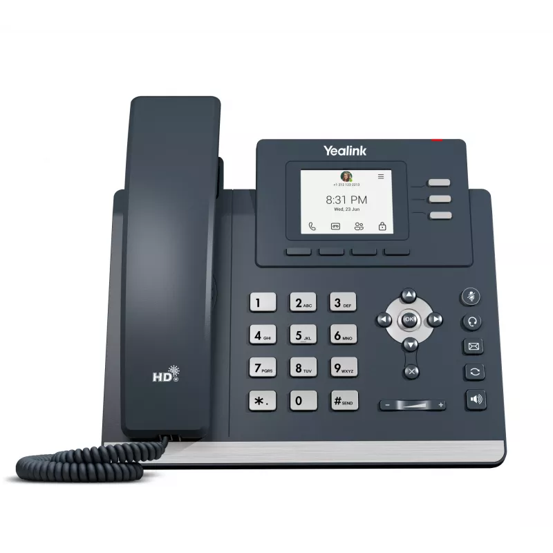 IP telefón Yealink MP52 cEdition sivý káblový telefón Android
