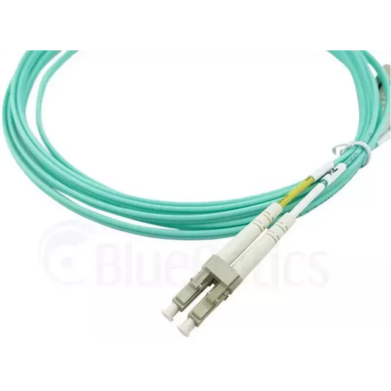 Optický kábel BlueOptics AJ833A 0,5 m LC OM3 aqua