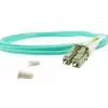Optický kábel BlueOptics AJ833A 0,5 m LC OM3 aqua