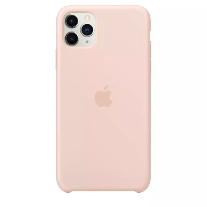Kryt Apple iPhone 11 Pro Max silikónové puzdro Pink Sand