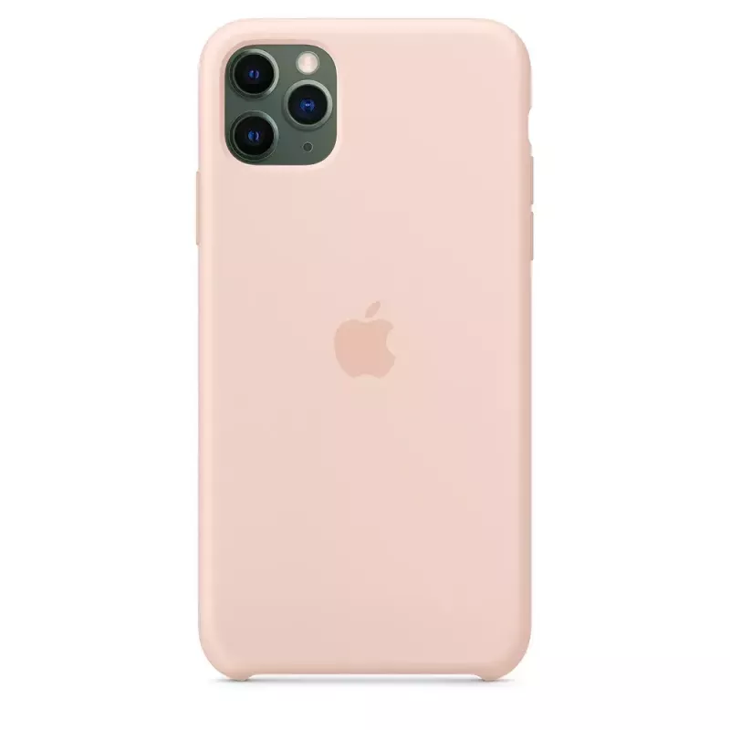 Kryt Apple iPhone 11 Pro Max silikónové puzdro Pink Sand