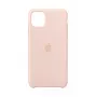 Kryt Apple iPhone 11 Pro Max silikónové puzdro Pink Sand