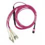 BlueOptics CBL-MPO12-4LC-OM4-3M-BO InfiniBand optický kábel 4x LC MPO 3 m