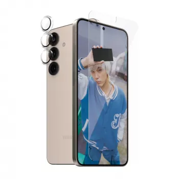 PanzerGlass 2-in-1 ochranný balík Samsung Galaxy S25+ odolný proti poškriabaniu nárazom