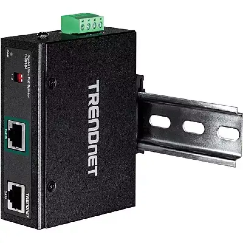 Sieťový rozbočovač Trendnet TI-SG104 čierny Power over Ethernet PoE