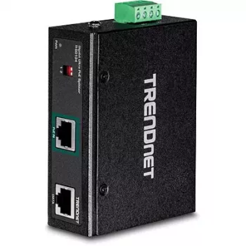 Sieťový rozbočovač Trendnet TI-SG104 čierny Power over Ethernet PoE