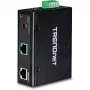 Sieťový rozbočovač Trendnet TI-SG104 čierny Power over Ethernet PoE