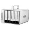 TerraMaster D5 Thunderbolt 3 diskové pole 0 TB desktop sivá