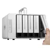 TerraMaster D5 Thunderbolt 3 diskové pole 0 TB desktop sivá