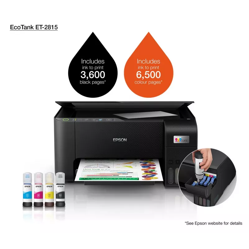 Multifunkčná tlačiareň Epson EcoTank ET-2815 atramentová farebná tlač