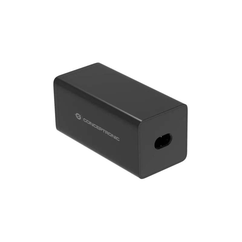 Conceptronic 6-portová 200W GaN USB PD nabíjačka s USB-C káblom, USB-C x 4, USB-A x 2, QC 3.0, PD 3.1, PPS