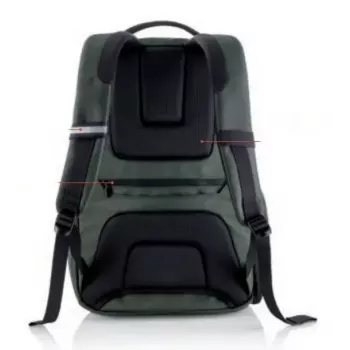 Mestský batoh MIQUELRIUS MR16981 – zelený polyester, 22 L, mestský štýl