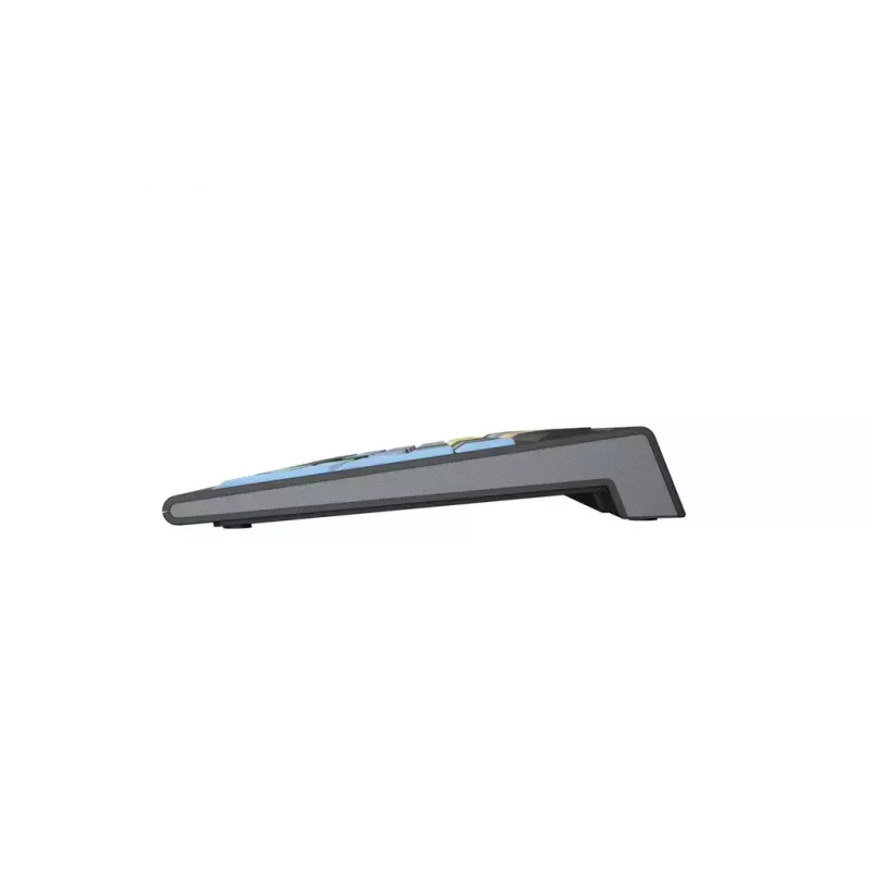 Klávesnica Logickeyboard LKB-CBASE-A2PC-DE univerzálna USB QWERTZ nemecká čierna