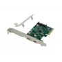 Conceptronic EMRICK 2-portová USB 3.2 Gen 2 Type-C PCIe karta