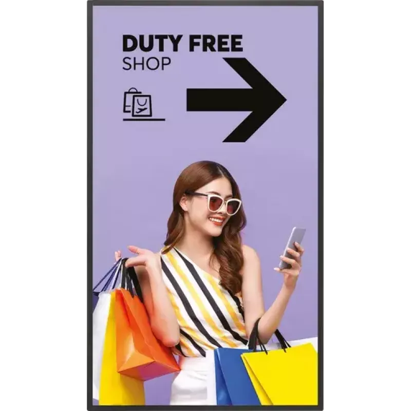 NEC PN-HS501 digital-signage plochý displej 127 cm (50 palcov) LCD 700 cd/m² 4K Ultra HD čierny 24/7