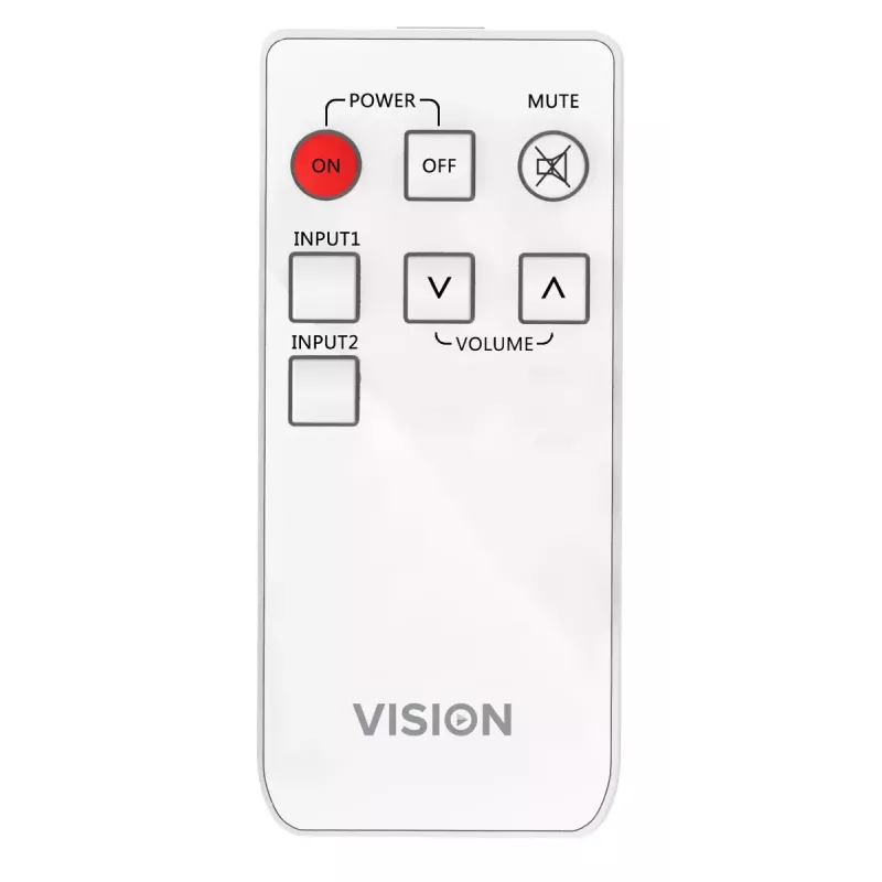 Audio zosilňovač Vision TC3-AMP 2.0 kanály domáce použitie biely
