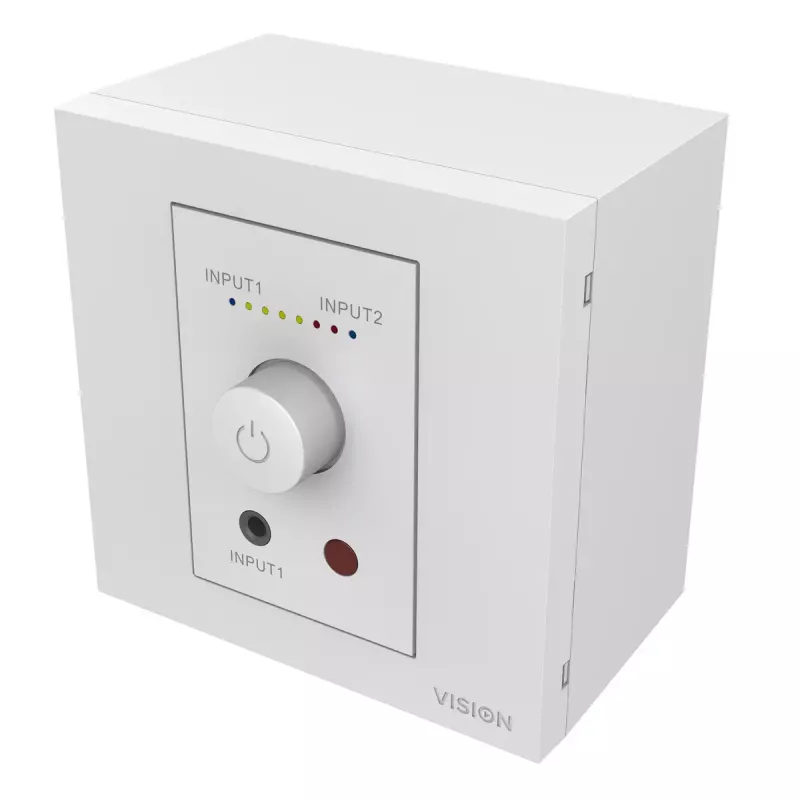 Audio zosilňovač Vision TC3-AMP 2.0 kanály domáce použitie biely