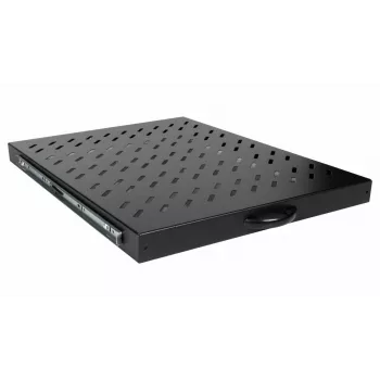 Equip výsuvná polica 19', 1U, 800MM, čierna