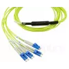 MPO-4xLC Singlemode patch kábel BlueOptics CBL-MPO12-4LC-SMF-2M 2m G.657.A1