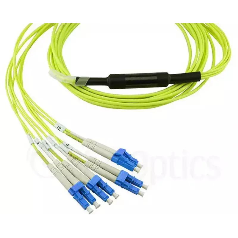 MPO-4xLC Singlemode patch kábel BlueOptics CBL-MPO12-4LC-SMF-2M 2m G.657.A1