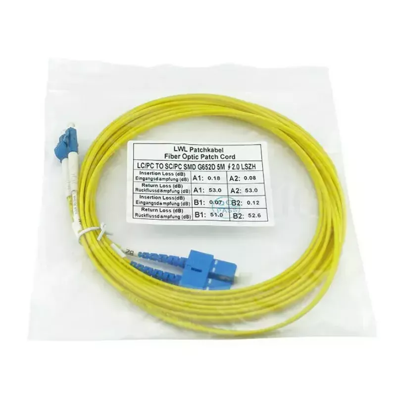 BlueOptics CAB-SMF-LC-SC-7-BO InfiniBand optický kábel 7,5 m 2x LC