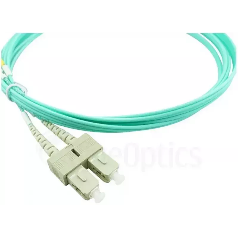 BlueOptics Optický prepojovací kábel LC-SC multimode OM3 duplex, LC-UPC/SC-UPC, 1 m, béžový (kompatibilný s Corning 055702K512000001M)