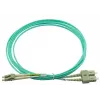 BlueOptics Optický prepojovací kábel LC-SC multimode OM3 duplex, LC-UPC/SC-UPC, 1 m, béžový (kompatibilný s Corning 055702K512000001M)