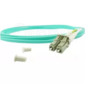 BlueOptics Optický prepojovací kábel LC-SC multimode OM3 duplex, LC-UPC/SC-UPC, 1 m, béžový (kompatibilný s Corning 055702K512000001M)