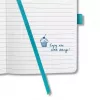 Zápisník Sigel JN102 A6 174 listov aqua