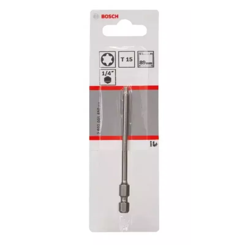 Skrutkovací bit Bosch 2607001650 T15 extra tvrdý 89 mm