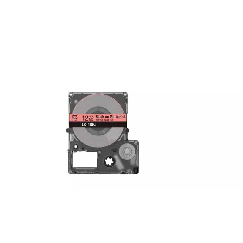 Etiketová páska Epson LK-4RBJ čierna červená termotransfer 1,2 cm