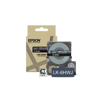 Páska na etikety Epson LK-5HWJ Navy White Thermal Transfer 1,8 cm