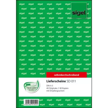Obchodný formulár Sigel SD011