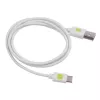 Techly ICOC MUSB20-CMAM10TW USB kábel USB 2.0 1 m USB A USB C biely