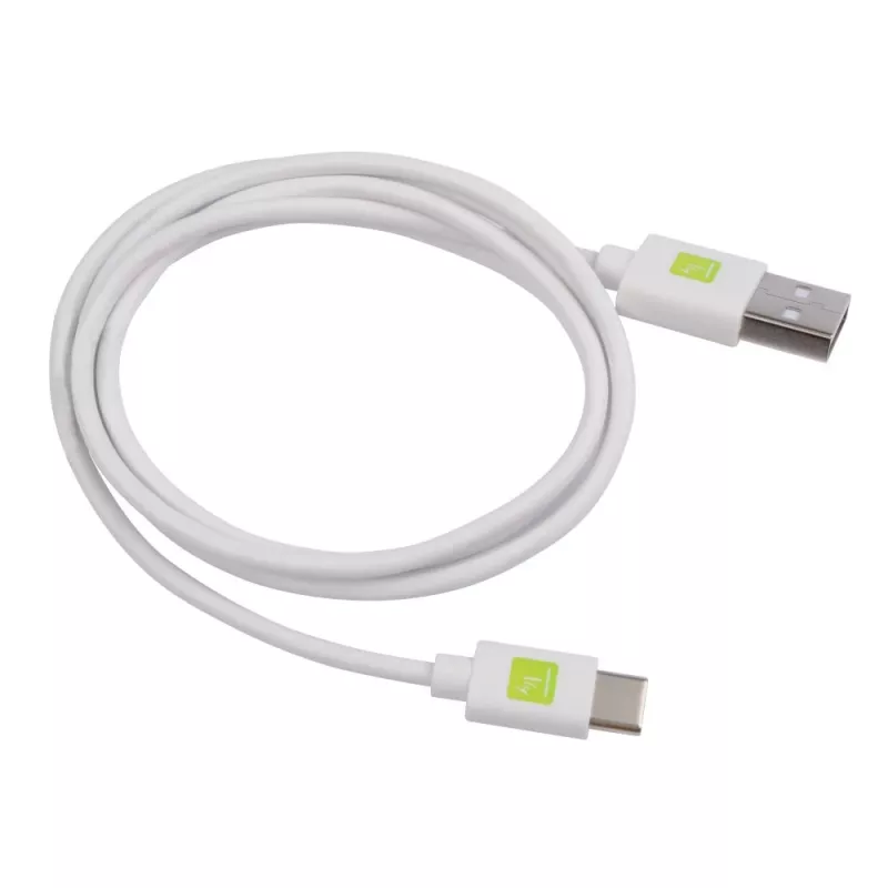 Techly ICOC MUSB20-CMAM10TW USB kábel USB 2.0 1 m USB A USB C biely