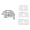 Modul zásuvky 3,5 mm Kindermann 7456 000 511 biely