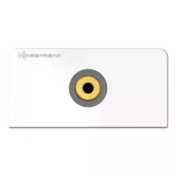 Modul zásuvky 3,5 mm Kindermann 7456 000 511 biely