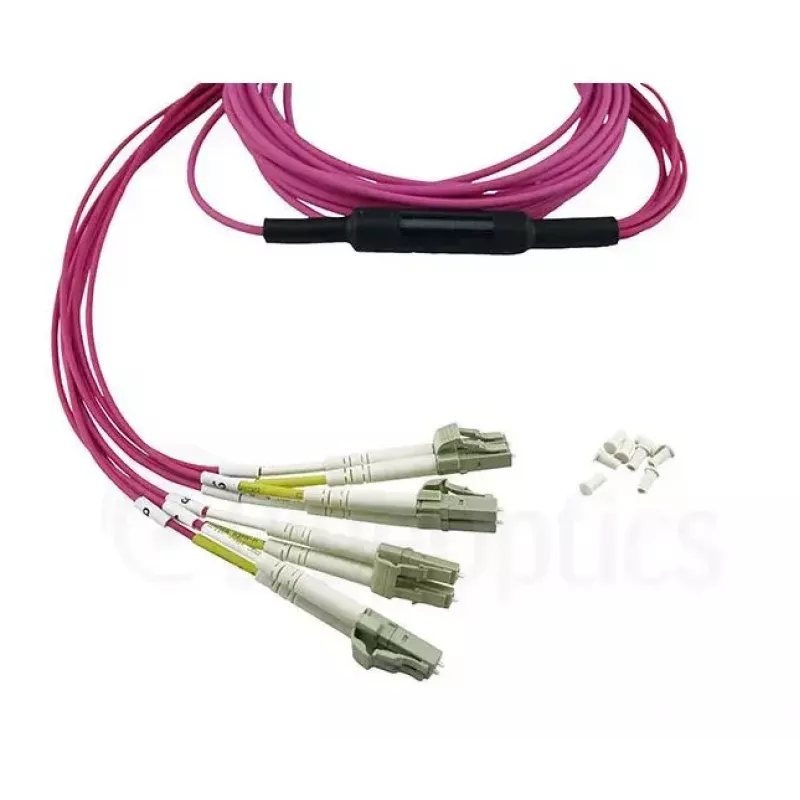 BlueOptics CBL-MPO12-4LC-OM4-1M-BO InfiniBand optický kábel MPO 4x LC