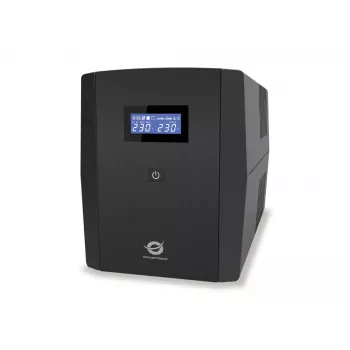 Conceptronic ZEUS 1200VA 720W UPS, IEC + Schuko zásuvka, line-interactive, 1,2 kVA, 720 W, 220 V, 240 V, 220 V