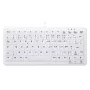 Contour Design Active Key Contour ClassicClean lekárska klávesnica odnímateľný kryt mini káblová biela C4110
