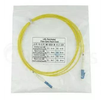 BlueOptics SFP2121BU3MK InfiniBand optický kábel 3 m LC žltý
